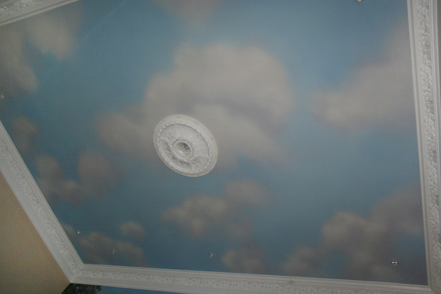 900x600 Wall Paint Acrylic For Walls And Ceilings Vanyeuseo Com Inside - Painting Cloud On Wall