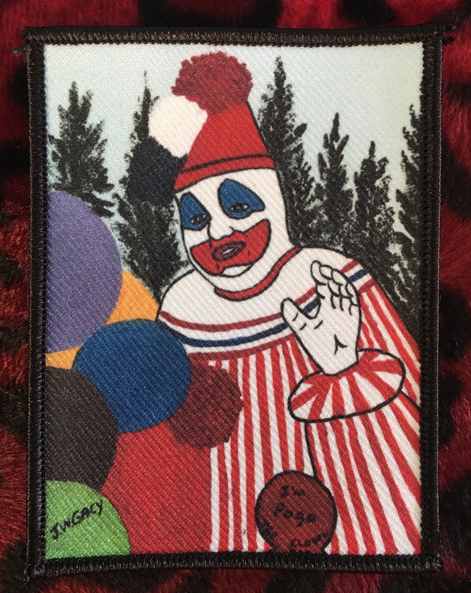 1629x2048 John Wayne Gacy Pogo The Clown Painting Patch Scream For Me Inc. - Painting Clown