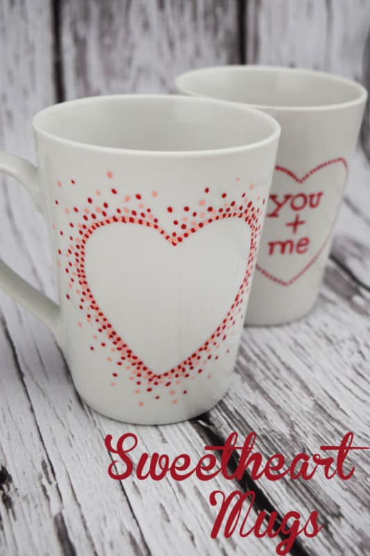 533x800 Simple Sweetheart Painted Coffee Mugs - Painting Coffee Mugs