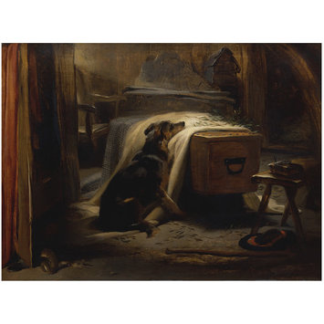 355x355 The Old Shepherd's Chief Mourner Landseer, Edwin Henry (Sir - Painting Coffins
