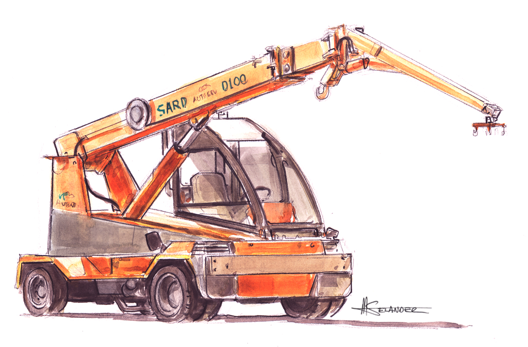 1050x691 Construction Machine Rockets And Rabbits - Painting Construction Equipment