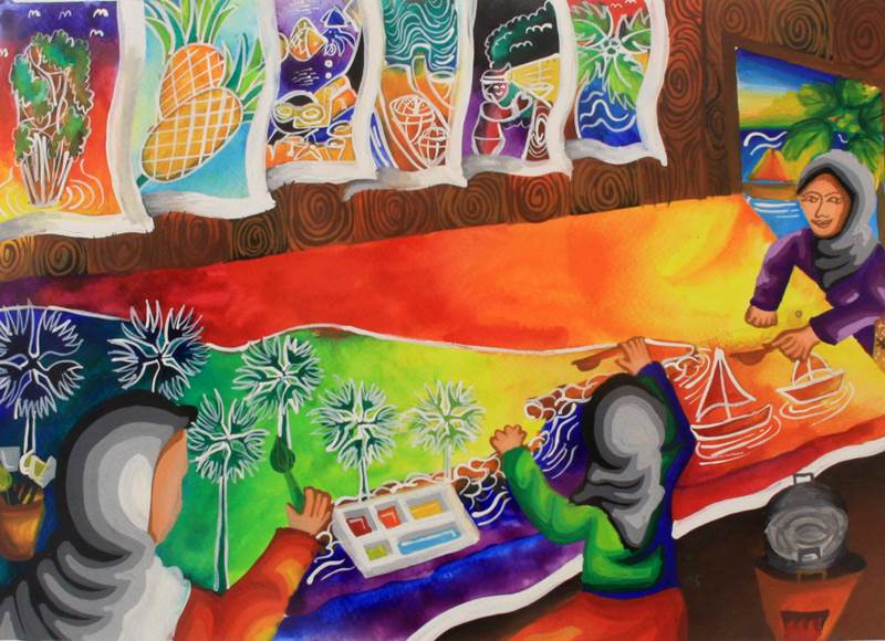 800x580 Phuket Entrants Win Big - Painting Contest