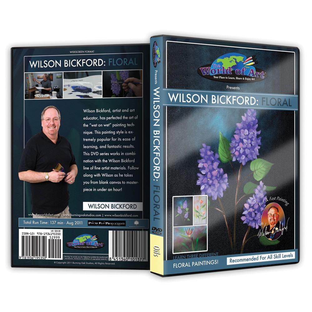 1000x1000 Wilson Bickford Wet On Wet Painting Learning Dvds - Painting Copyright Laws
