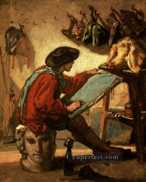 510x636 A Realist Figure Painter Thomas Couture Painting In Oil For Sale - Painting Couture