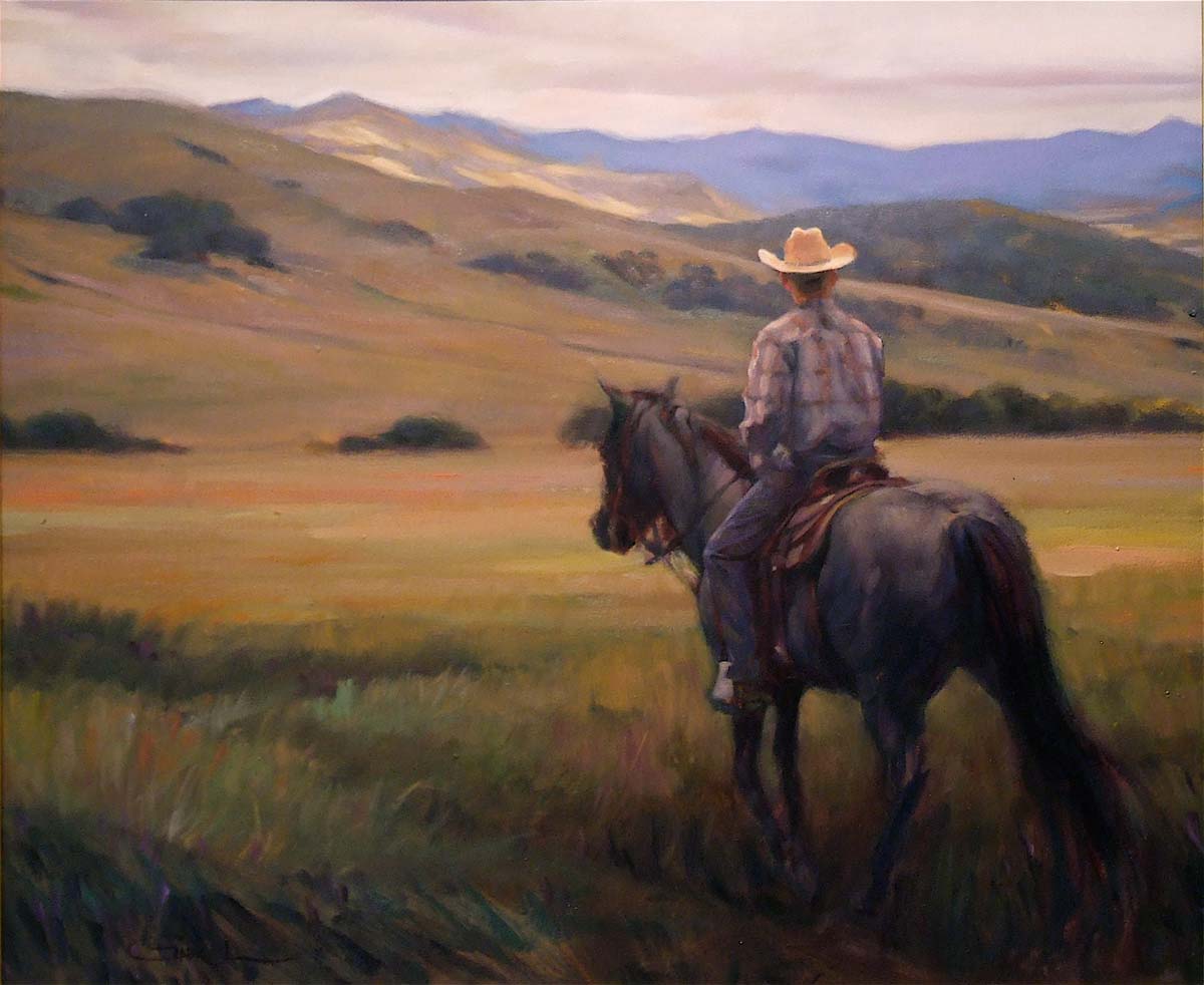 Cowboy paintings search result at PaintingValley.com
