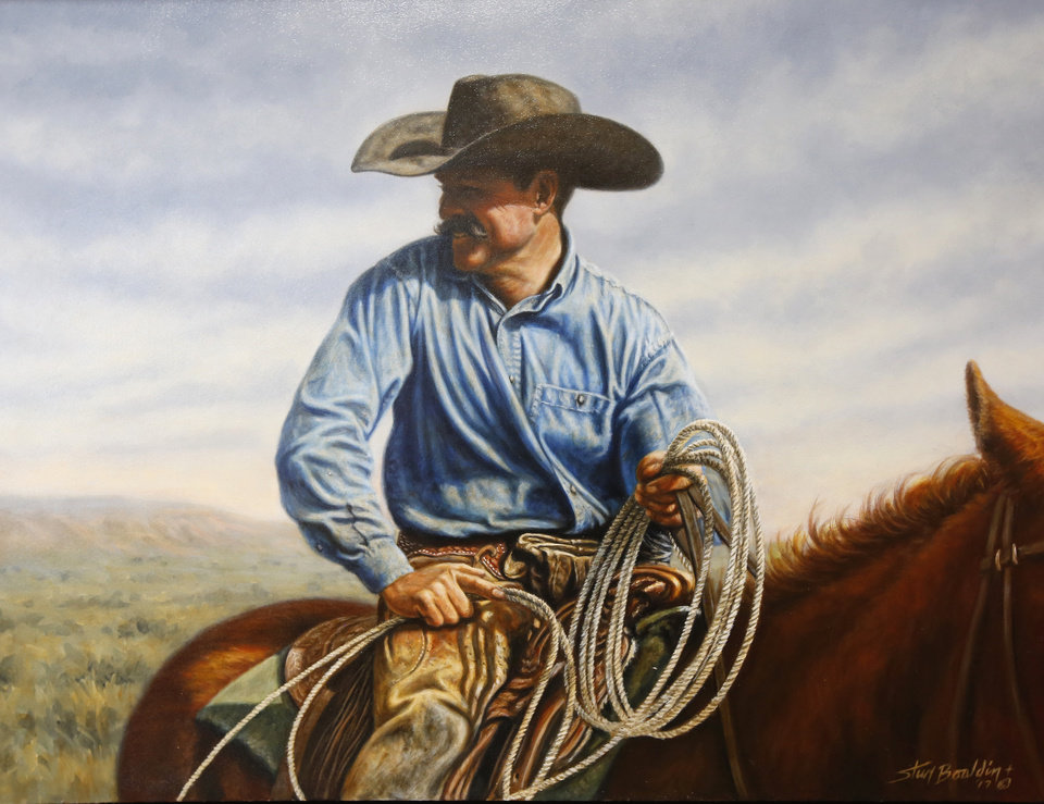 Painting Cowboy at PaintingValley.com | Explore collection of Painting ...