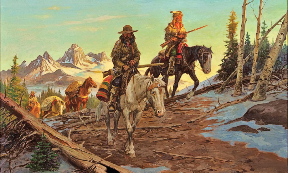 1000x600 Cowboy Artists Celebrate 50 Years - Painting Cowboy