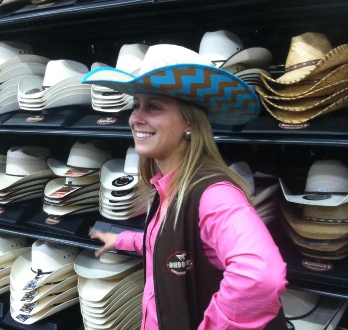 704x666 Murdoch's Blog The Dirt The Dirt How To Customize A Painted - Painting Cowboy Hats