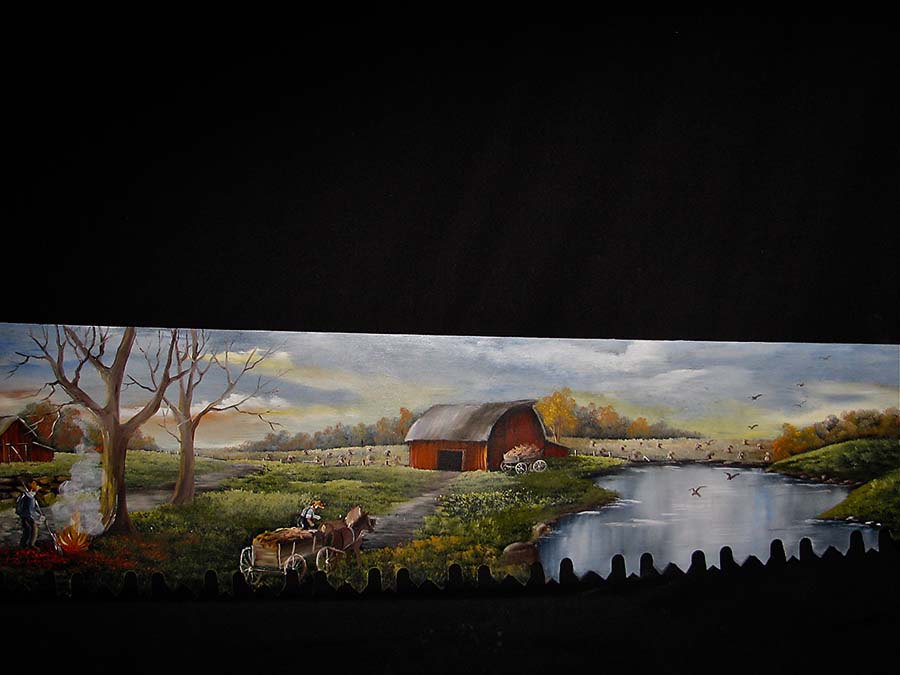 900x675 Amish Country Crosscut Saw Joyces Creative Country - Painting Crosscut Saw