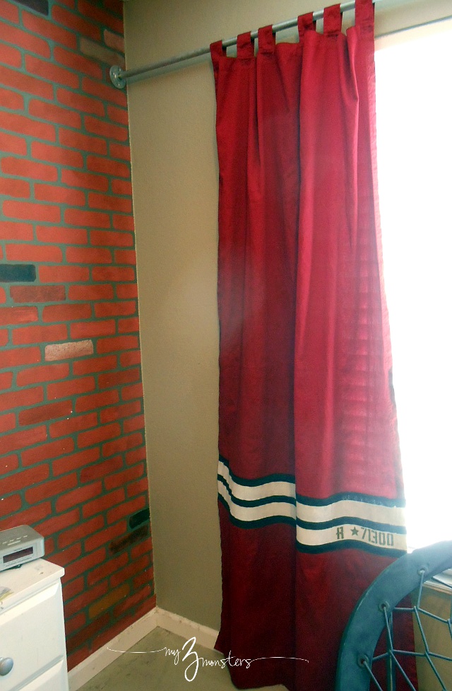 640x977 My 3 Monsters Make It Work! - Painting Curtains