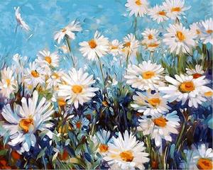 300x240 Field Of Daisies - Painting Daisy