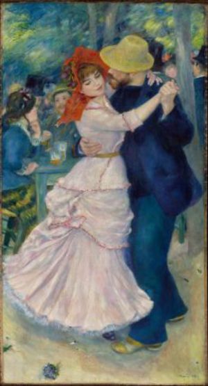 300x555 Rachel Cohen Renoir Dancing Couple - Painting Dancing Couple