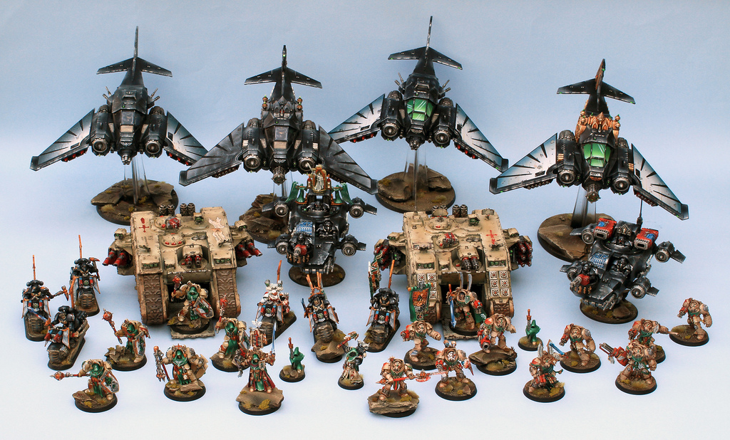 1024x618 Dark Angels Force - Painting Dark Angels