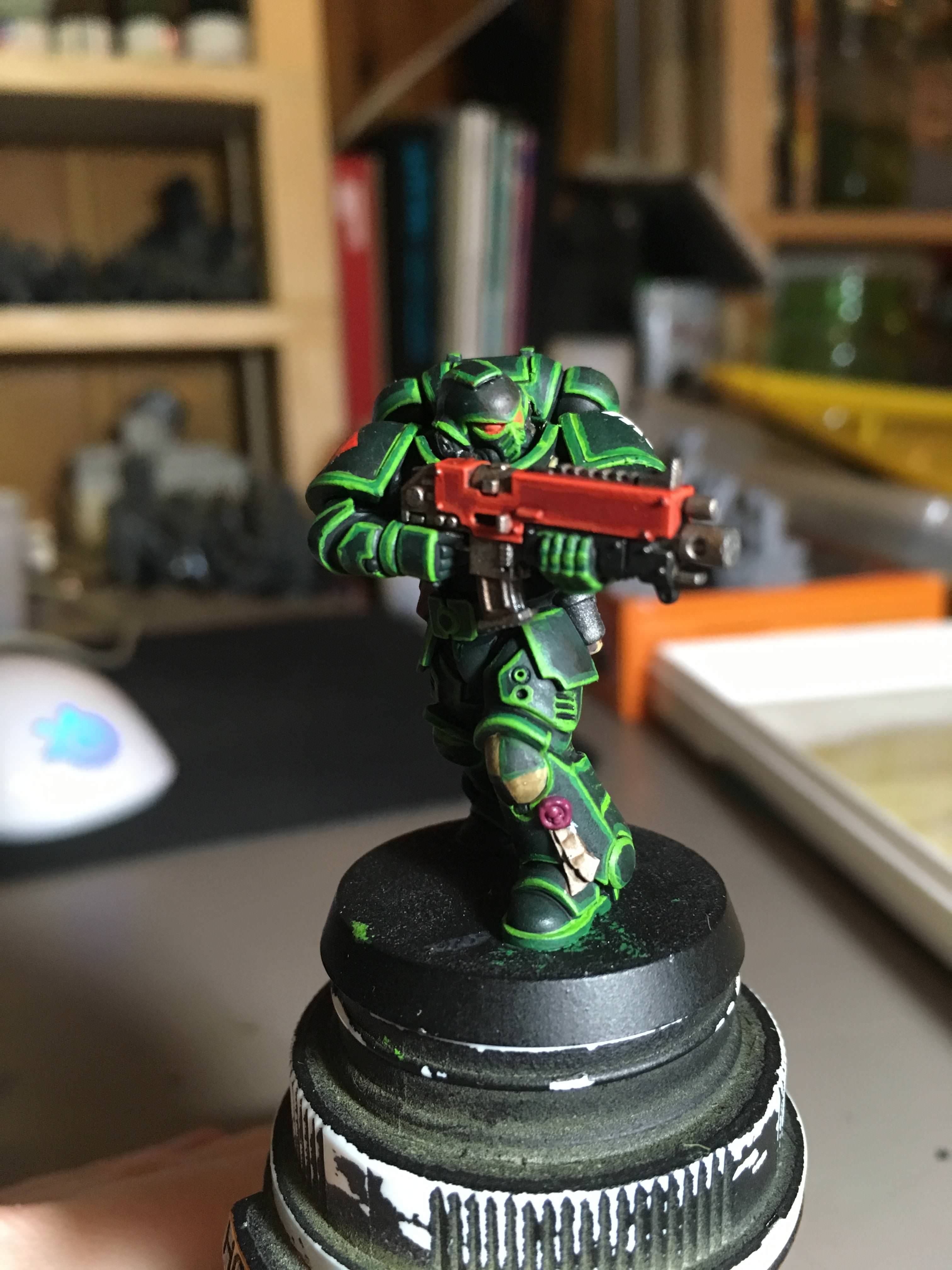 3024x4032 First Attempt - Painting Dark Angels