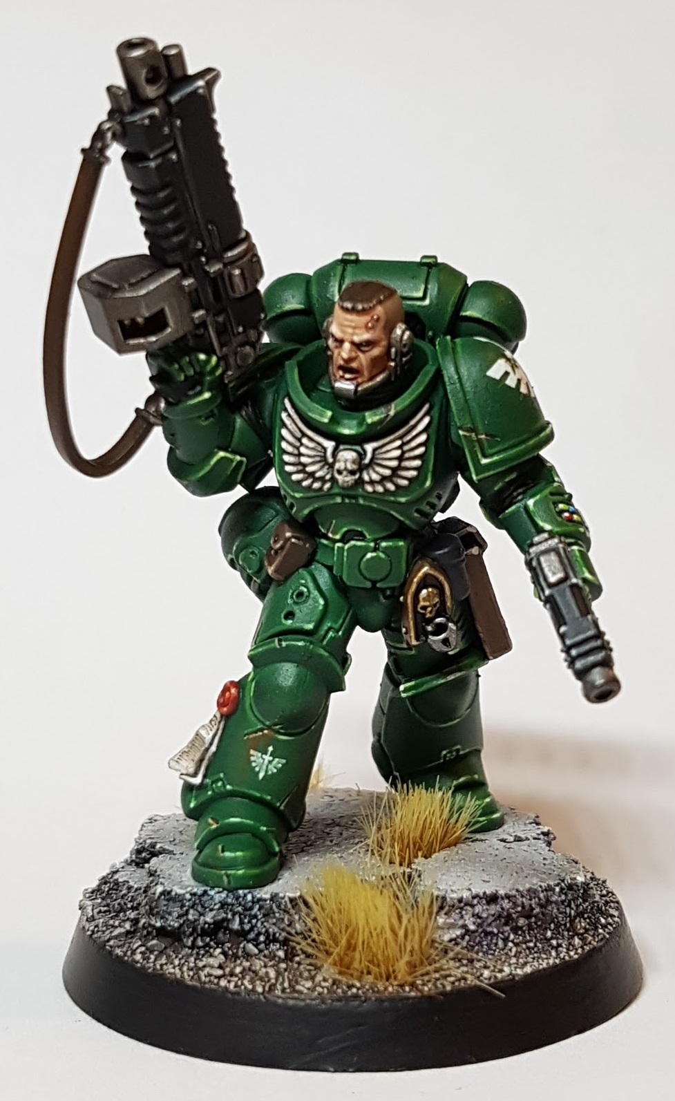 977x1593 Studi'O'Reilly Tutorial How To Paint Dark Angels Armour - Painting Dark Angels