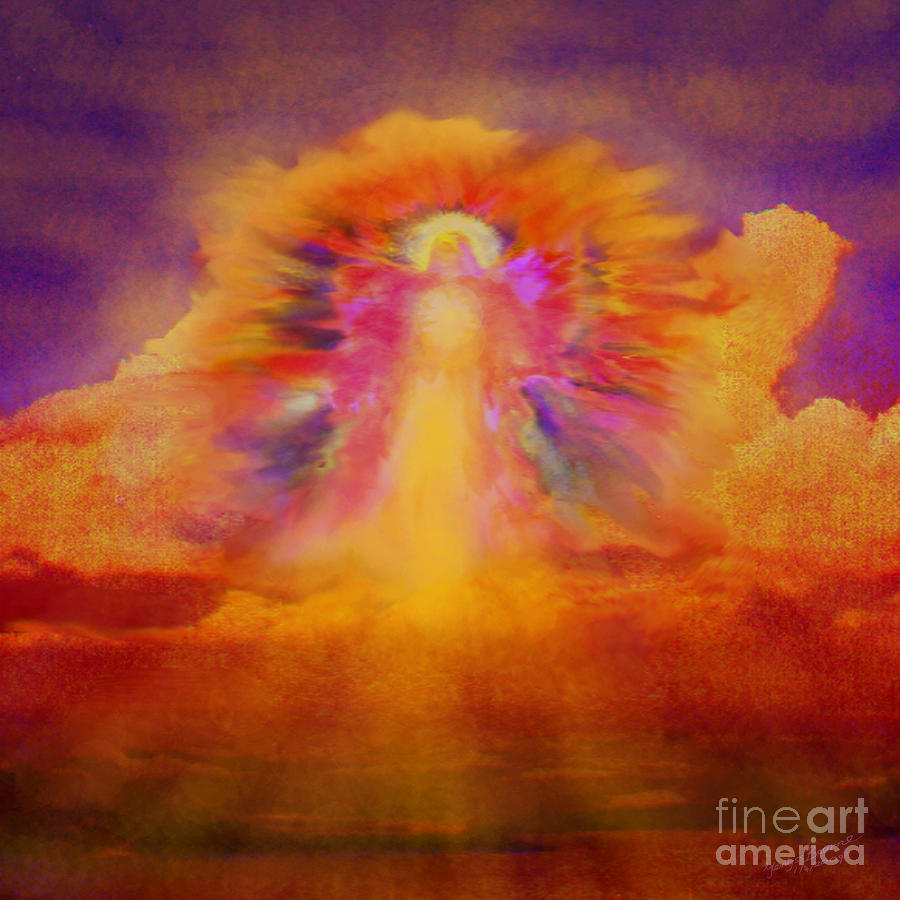 900x900 Dawn Sentinal Painting By Glenyss Bourne - Painting Dawn