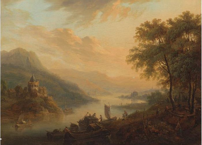 700x502 Dawn And Dusk, Part Two - Painting Dawn