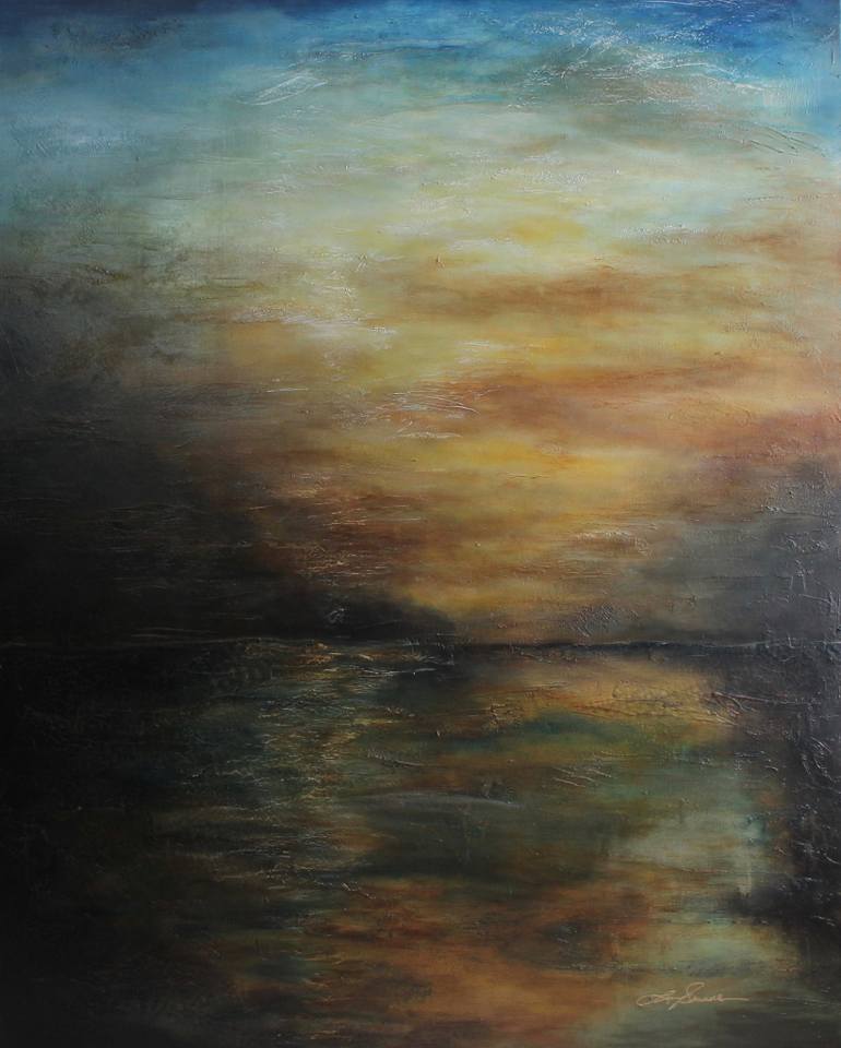 770x960 Saatchi Art Dawn Painting By Lisa Sommers - Painting Dawn