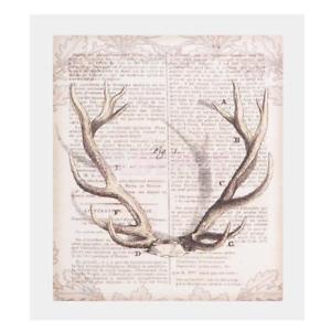 300x300 Home Decorative Deer Antlers Oil Painting Frameless Painting - Painting Deer Antlers