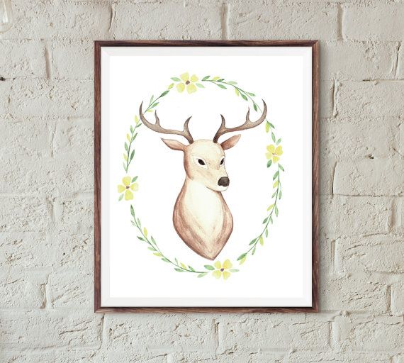 Painting Deer Antlers at PaintingValley.com | Explore collection of ...