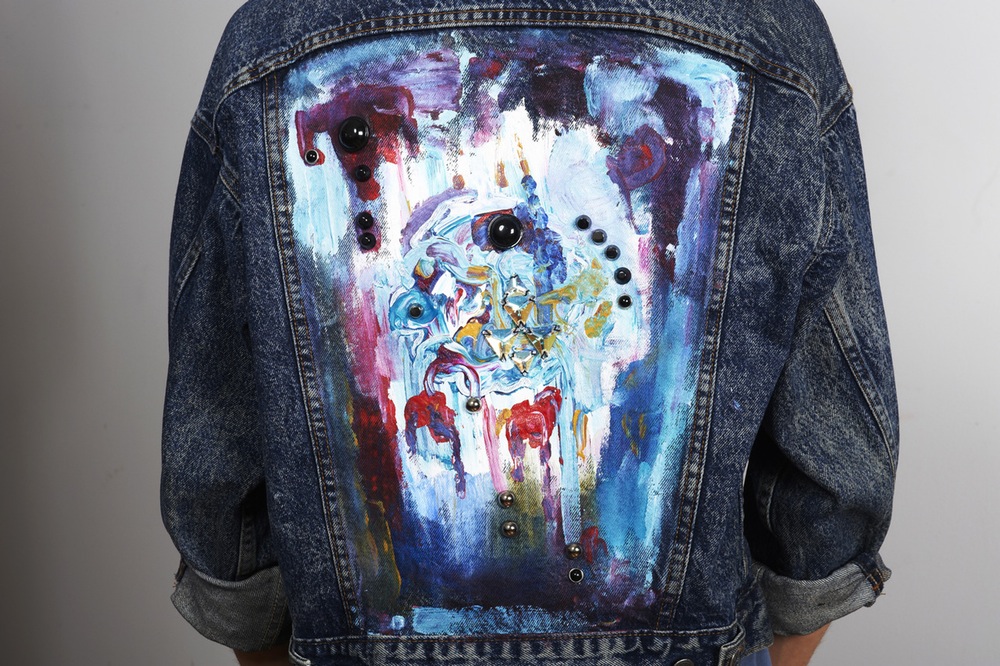 1000x666 Painted Denim Jacket Obra Obscura - Painting Denim Jacket