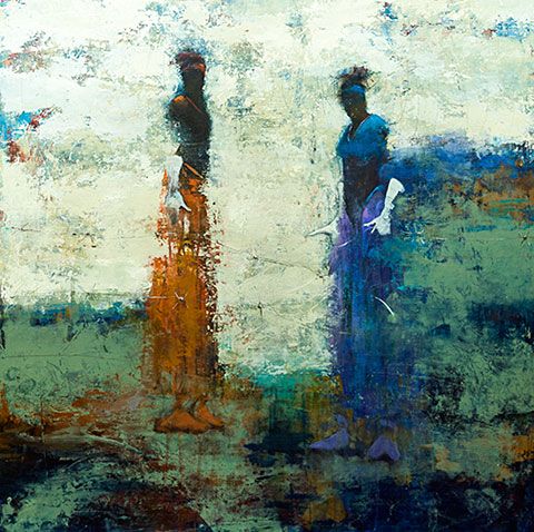 480x478 Long Boats, Depth Perception - Painting Depth Perception