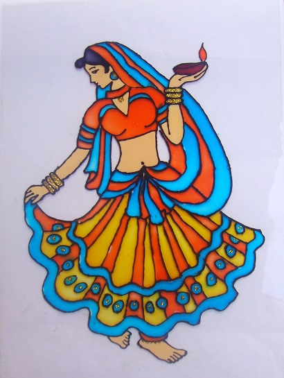 410x545 How To Do Glass Painting - Painting Designs