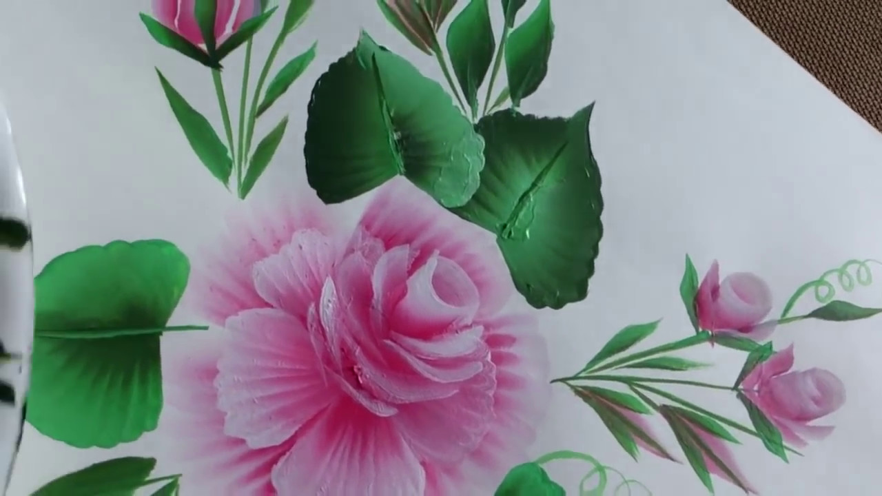 1280x720 One Stroke Painting Designs. One Stroke Painting For Beginners - Painting Designs