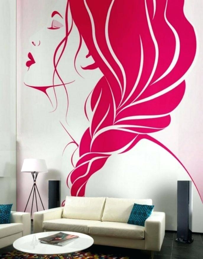 687x877 Wall Painting Decoration Ideas Interior Simple Wall Painting - Painting Designs
