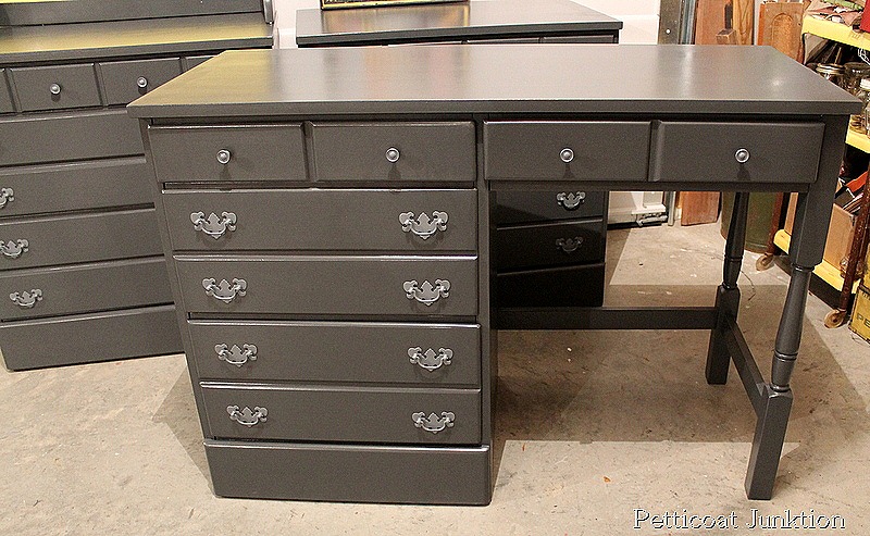 800x493 Painting Furniture Gray For The Boys - Painting Desk