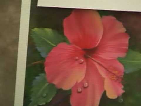 480x360 Oil Painting Lesson - Painting Dew Drops