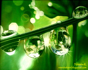 283x227 Wonders Of Light Nimisha Art - Painting Dew Drops
