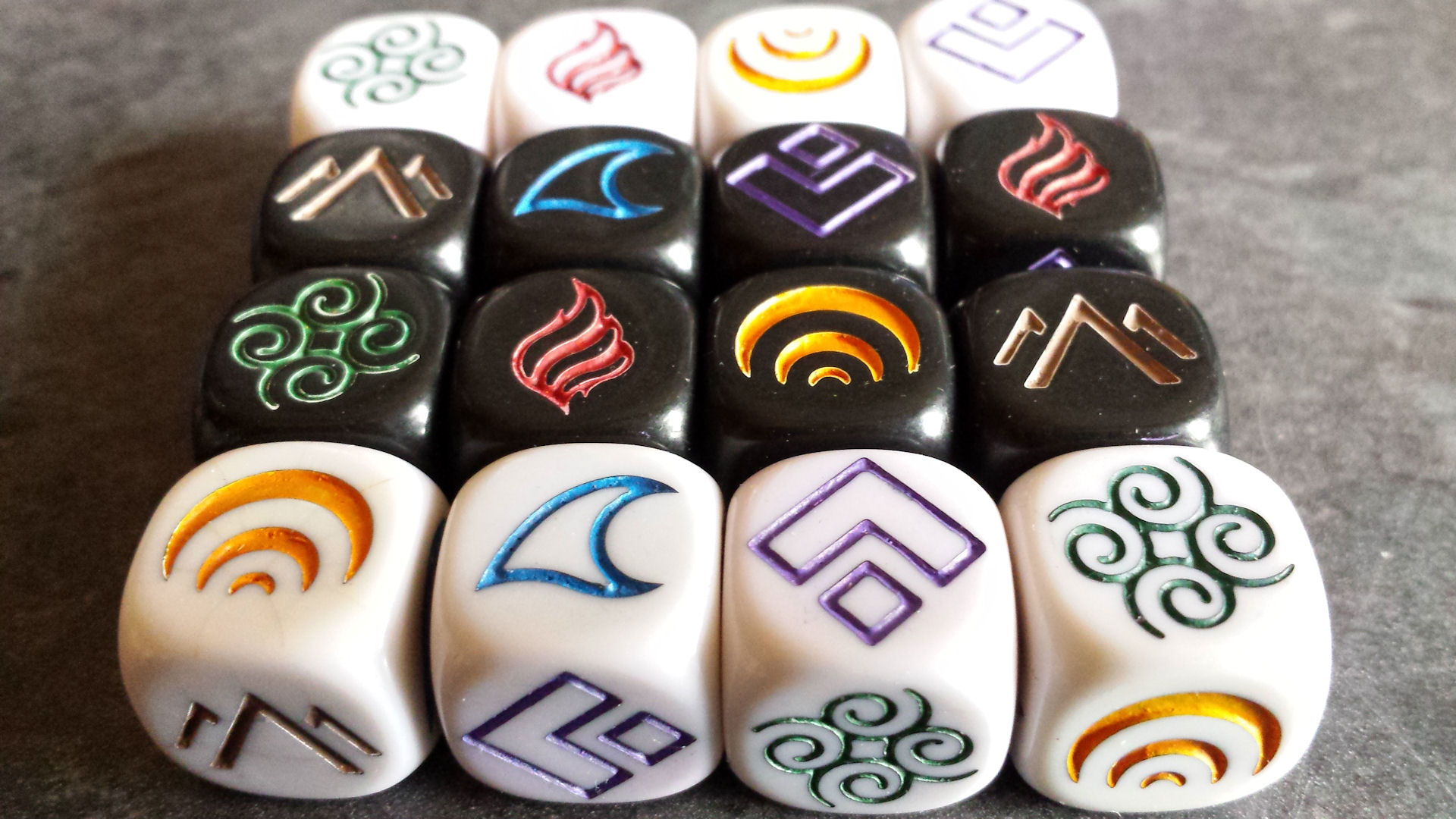 1920x1080 Ninja All Stars Painted Dice Www.pacmen.co.uk - Painting Dice