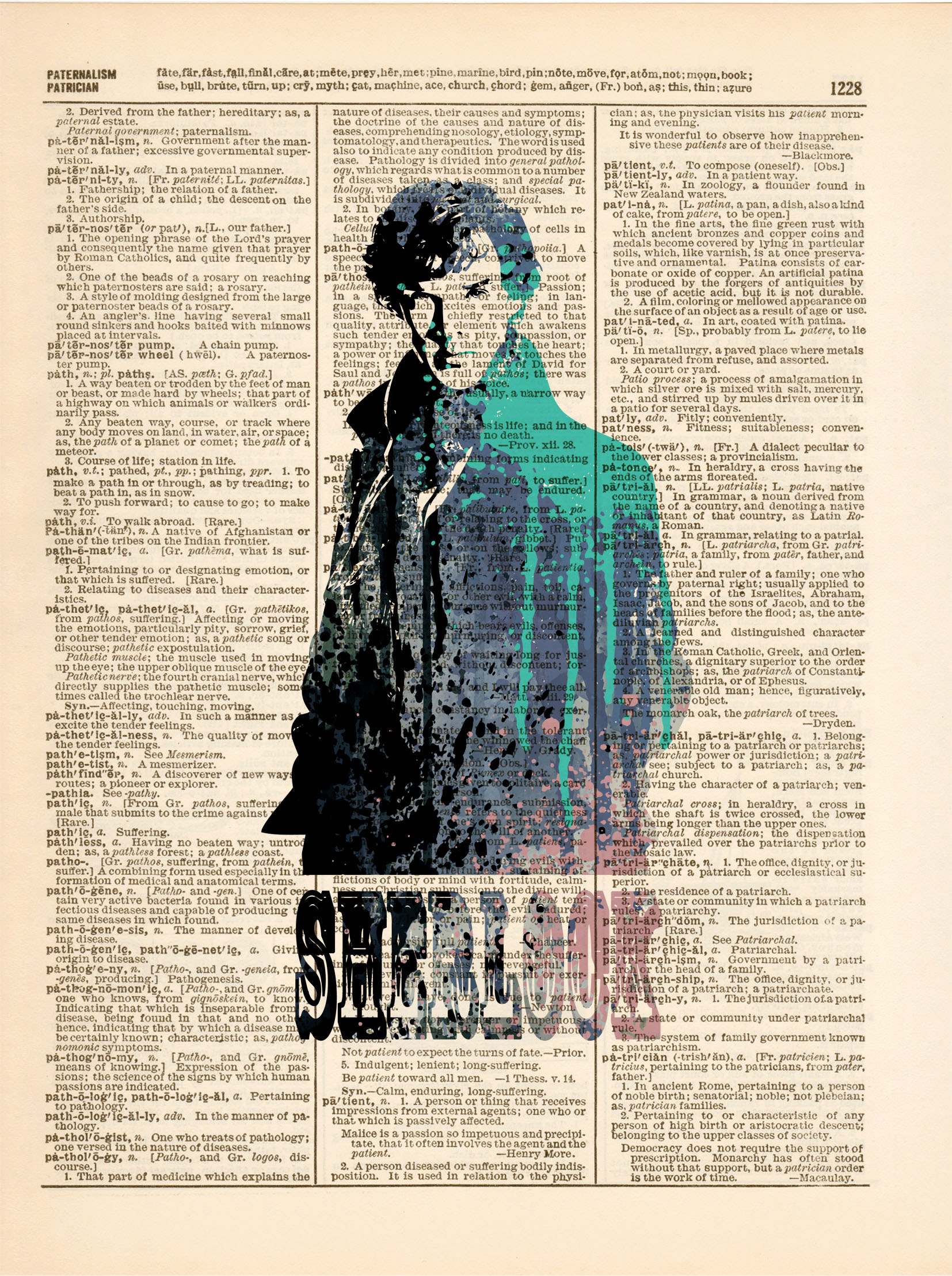 1654x2217 Dictionary Art Print - Painting Dictionary