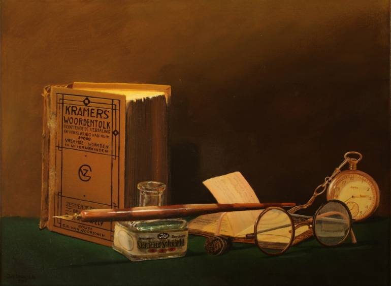770x563 Saatchi Art Dictionary Painting By Jan Versteeg - Painting Dictionary