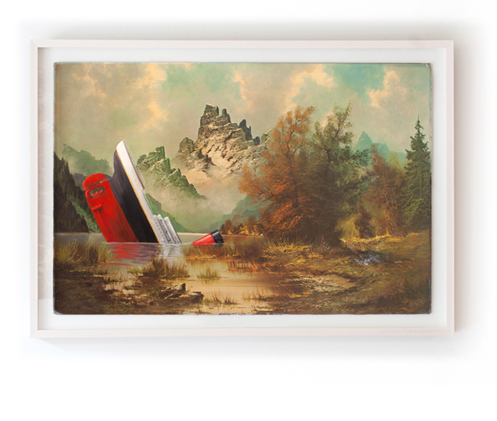 715x606 Oliver Jeffers Disaster Paintings - Painting Disaster