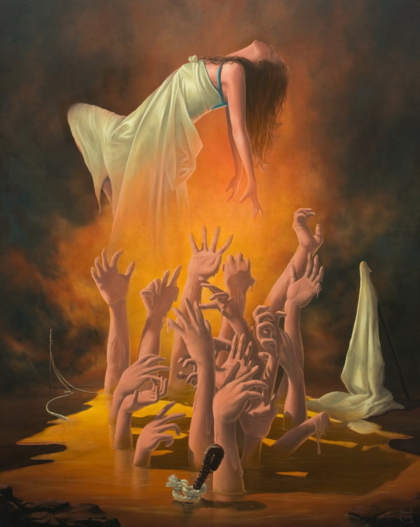 600x753 Jahra Wedding Disaster 1 By Nawaf Alhmeli - Painting Disaster