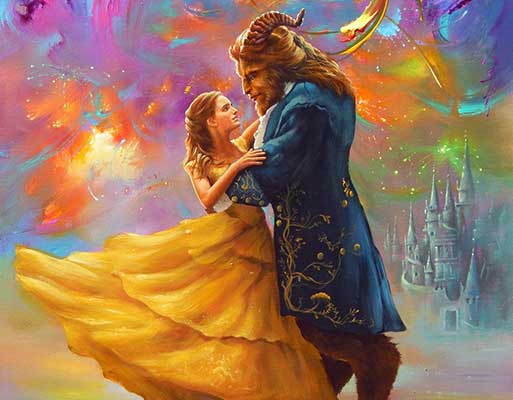 513x400 Disney Fine Art - Painting Disney
