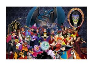 300x210 Disney Villain Characters Full Drill 5d Diy Diamond Painting Kit - Painting Disney