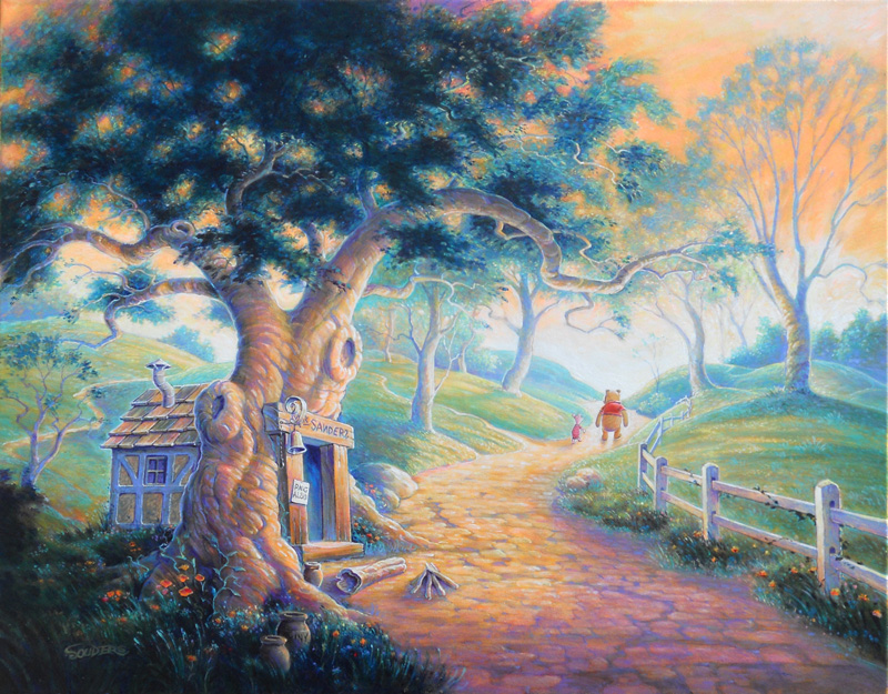 800x625 Disney By Randy Souders - Painting Disney