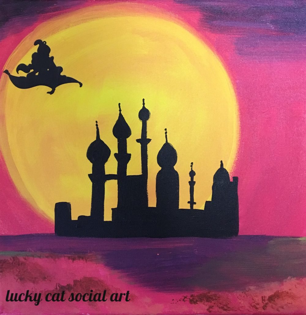 1000x1031 Disney Paint And Trivia Night - Painting Disney