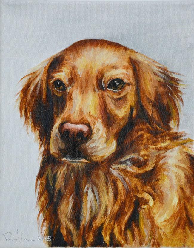 650x828 Daniella Napolitano Pet Portrait Paintings - Painting Dog Portraits Acrylic