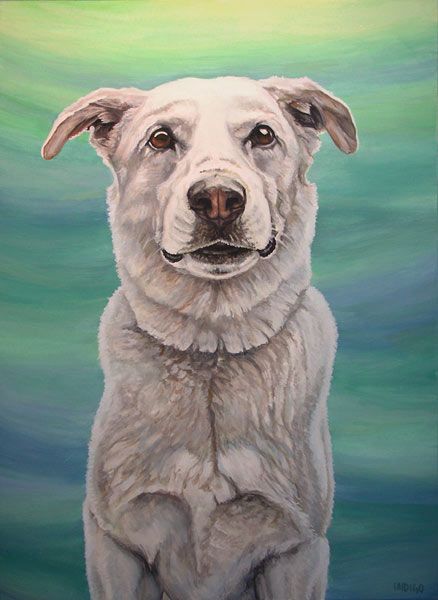 438x600 Portraits Custom Portraits Painted From Photos By Artist Kim - Painting Dogs