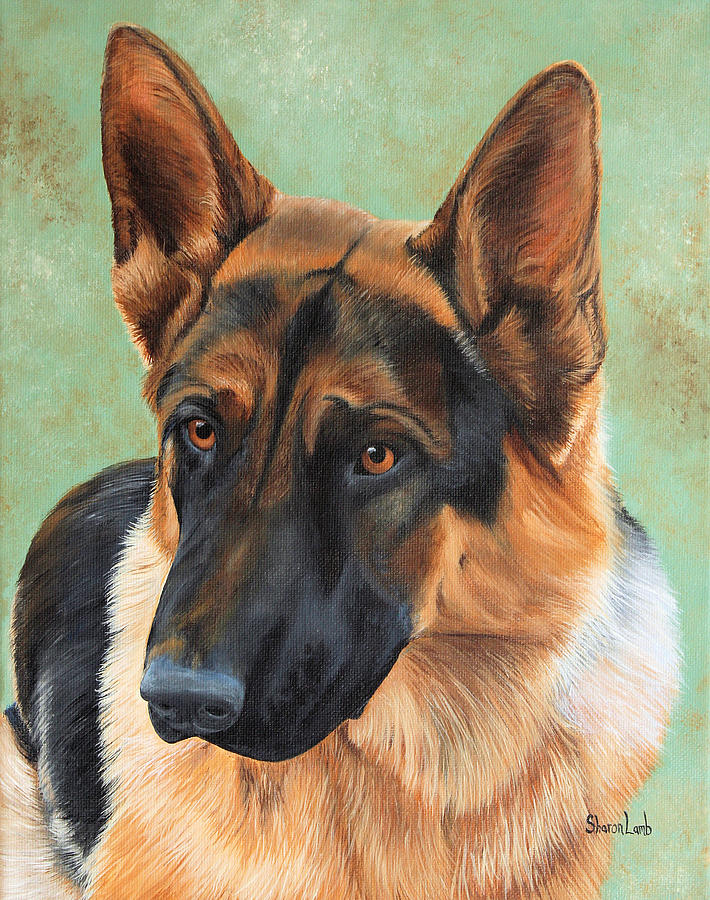 710x900 Pet Portrait Painting Commission Dogs Cats Horses Painting By - Painting Dogs