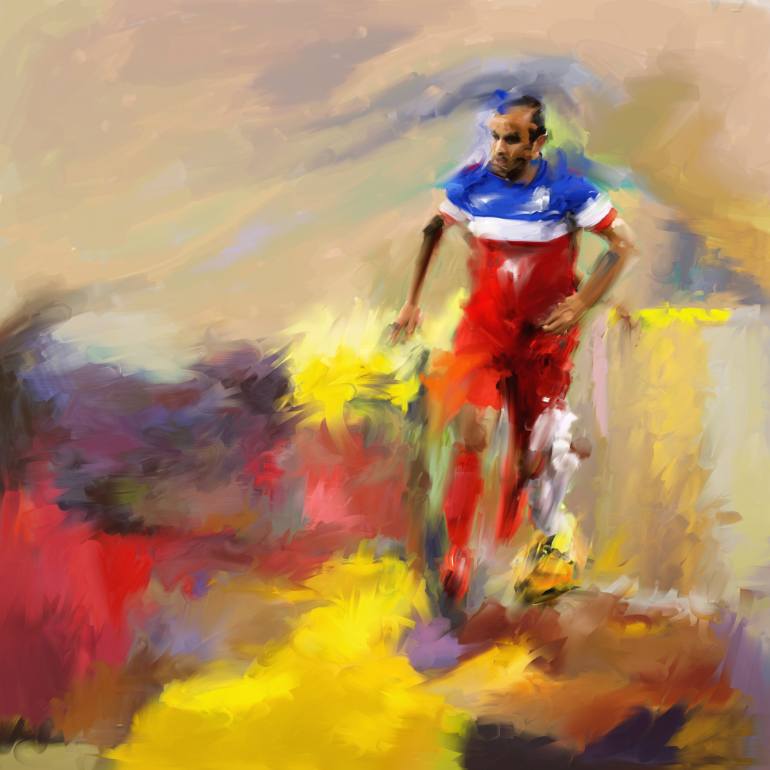 770x770 Saatchi Art Landon Donovan 454 1 Painting By Corporate Art Task Force - Painting Donovan