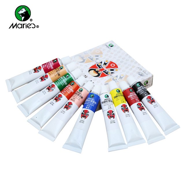 640x640 Marie's 1piece Face Paint Makeup Non Toxic Oil Paint Drama Party - Painting Drama