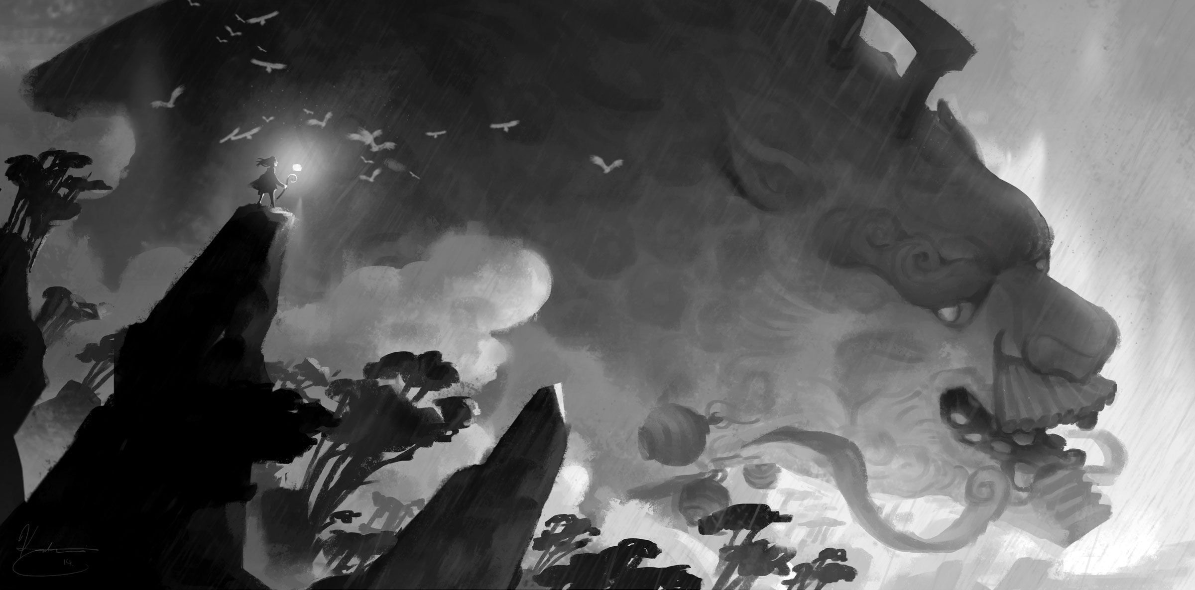 2400x1186 Oatley Academy Painting Drama Katrina Lin David Goliath 24k.jpg 2 - Painting Drama