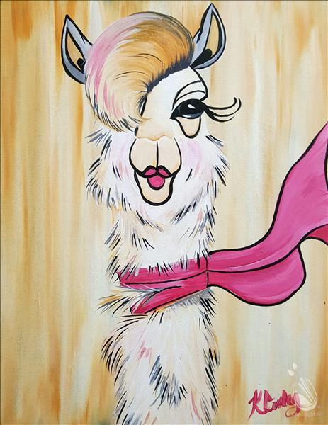463x600 Paint Drama Llama - Painting Drama