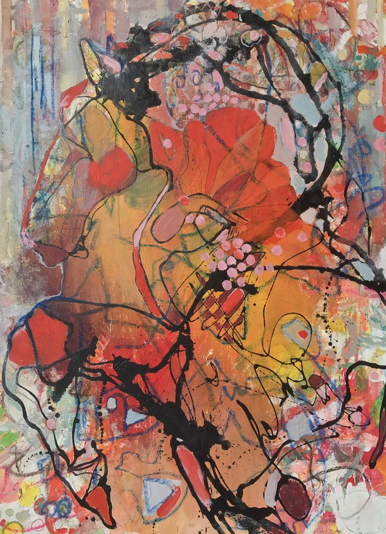 770x1066 Saatchi Art Drama Queen Painting By Melissa Mason - Painting Drama