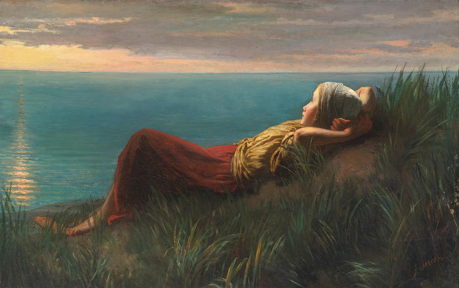 900x565 Dreams. Dolce Far Niente Painting By Jozef Israels - Painting Dreams